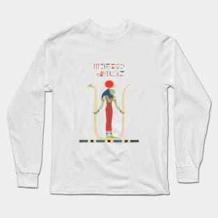 Neith Egyptian Divinity Long Sleeve T-Shirt